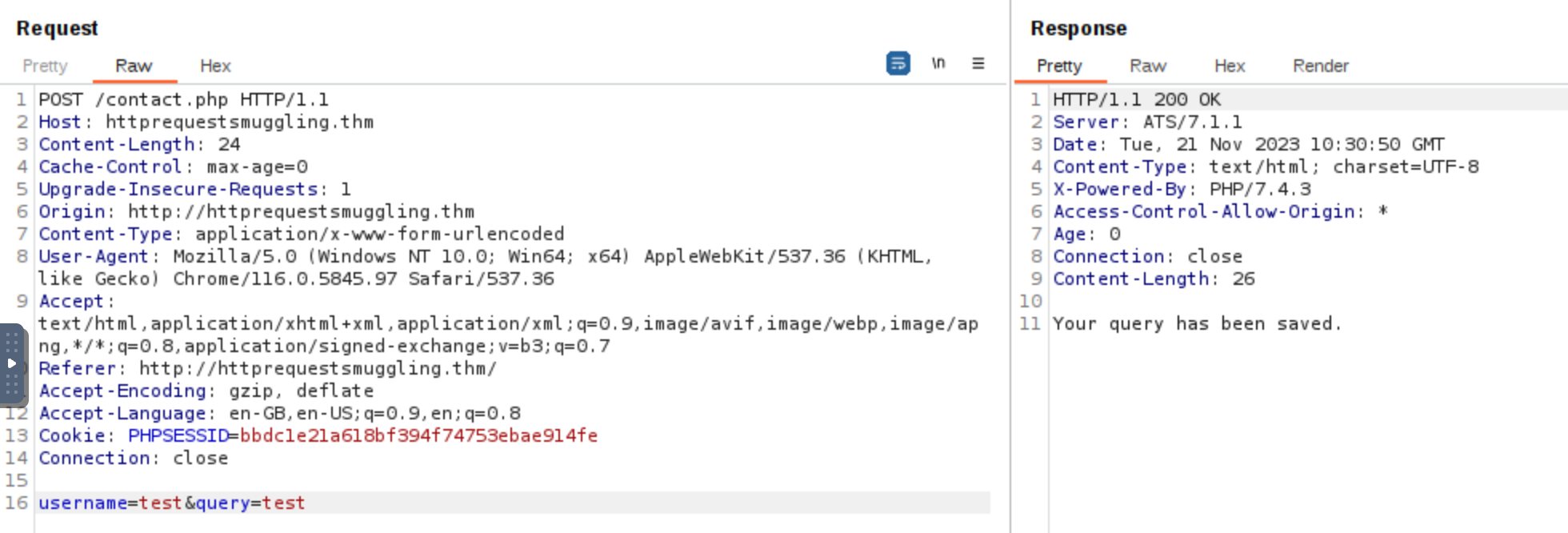 Incorrect Content-Length